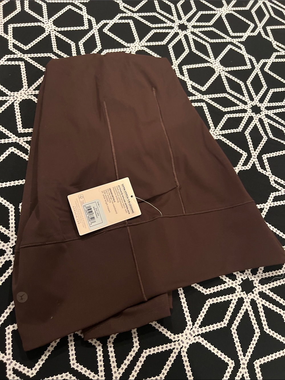 Danskin Espresso Brown Legging with Side Pockets